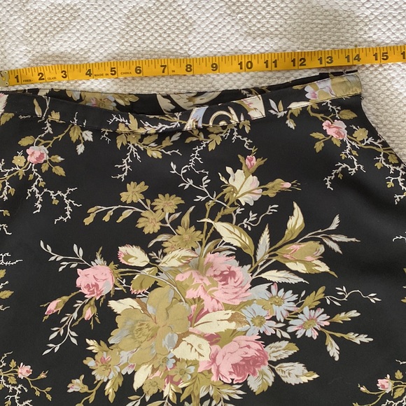 Vintage 90’s Casual Corner maxi flowers skirt - Picture 10 of 17